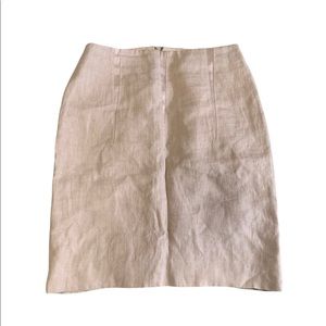 Cream color skirt
